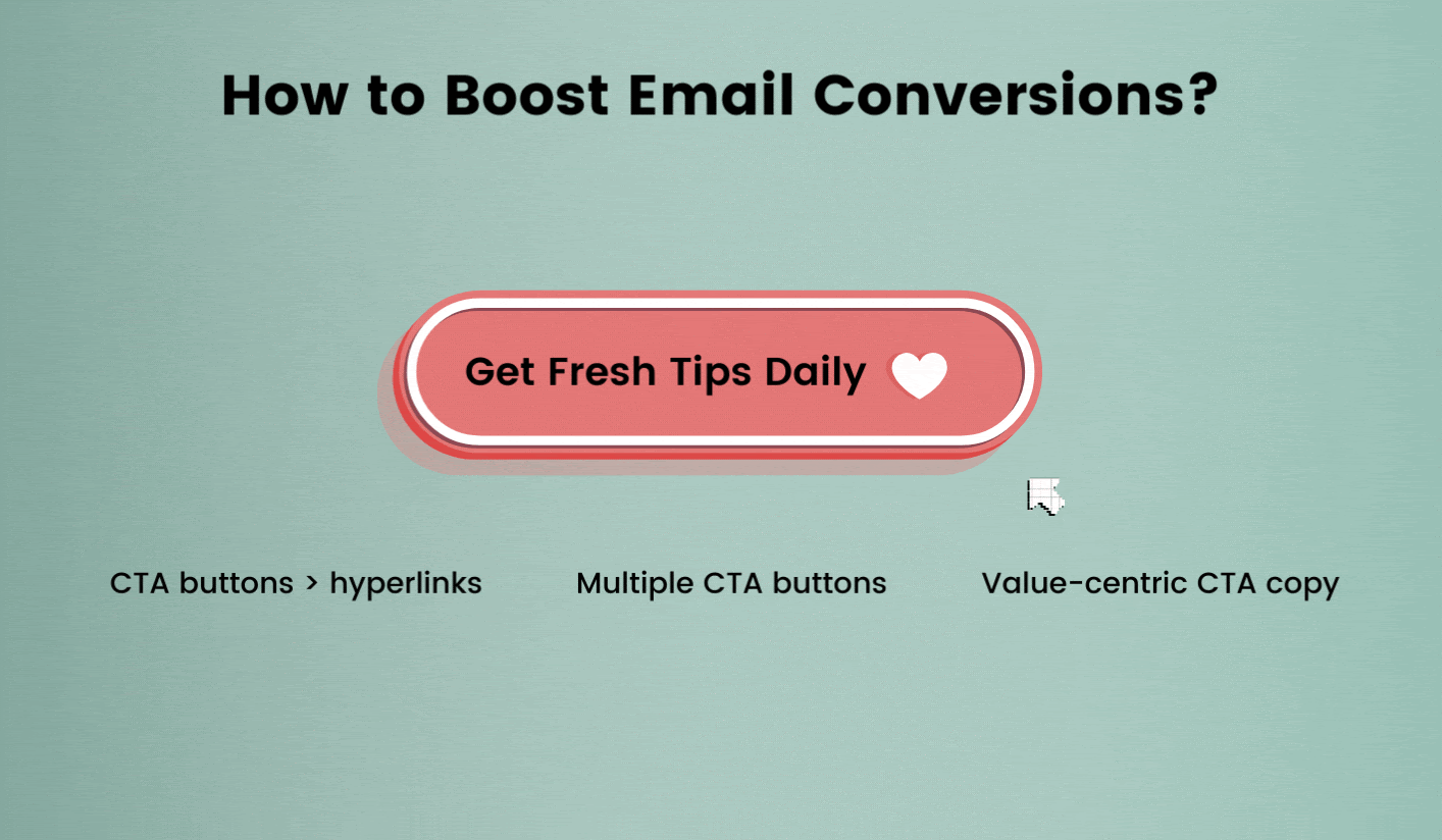 Increasing conversions with CTA buttons